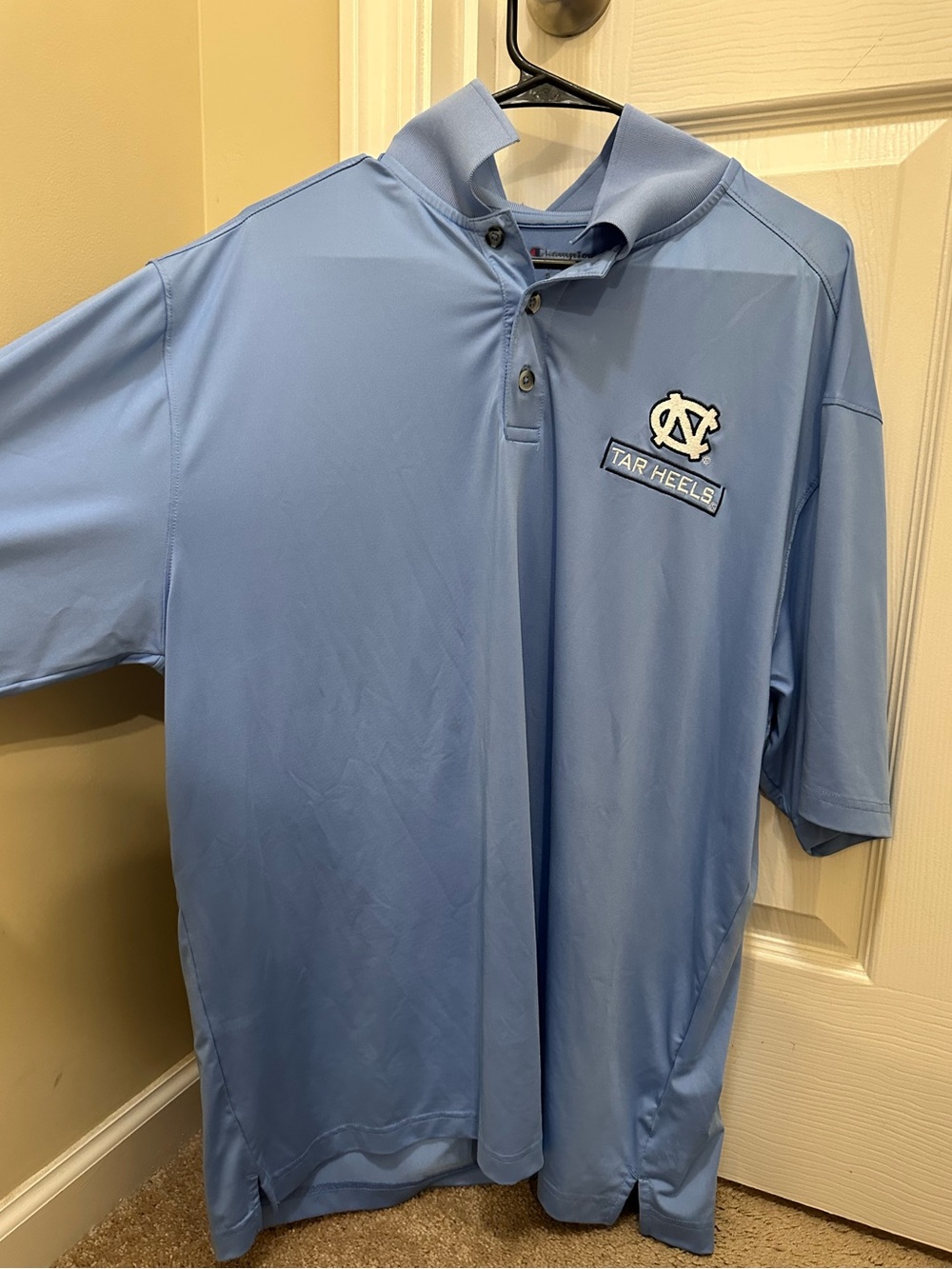 University Tar Heels Light Blue Polo Shirt
